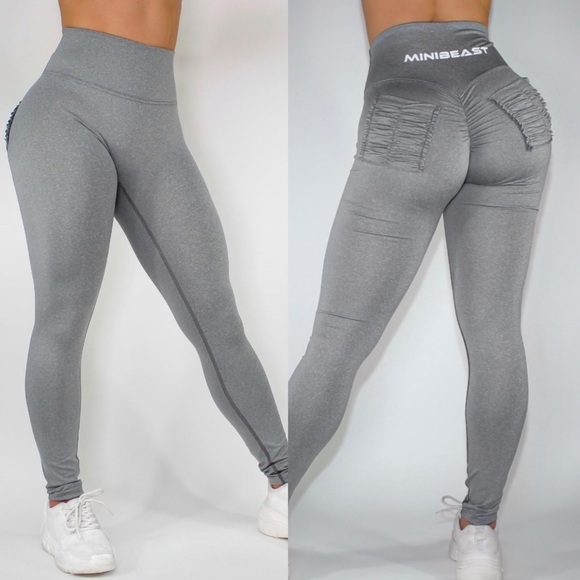 Minibeast Pants - Mini Beast Squat Proof High Waist Scrunch Legging